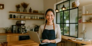 開業したばかりで、費用を抑えてホームページを作りたい方